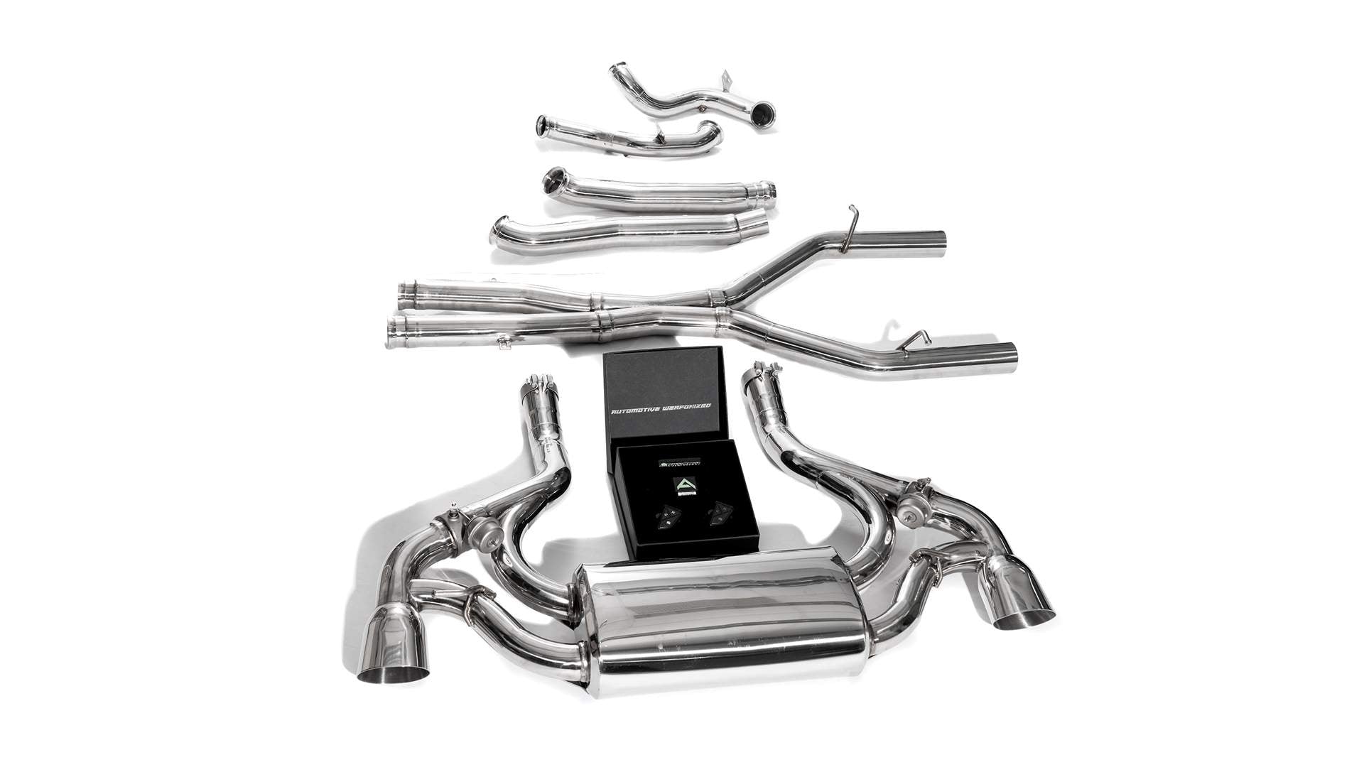 Armytrix exhaust systems for Mercedes-AMG GT/GT S(2015–present) valvetronic exhaust system