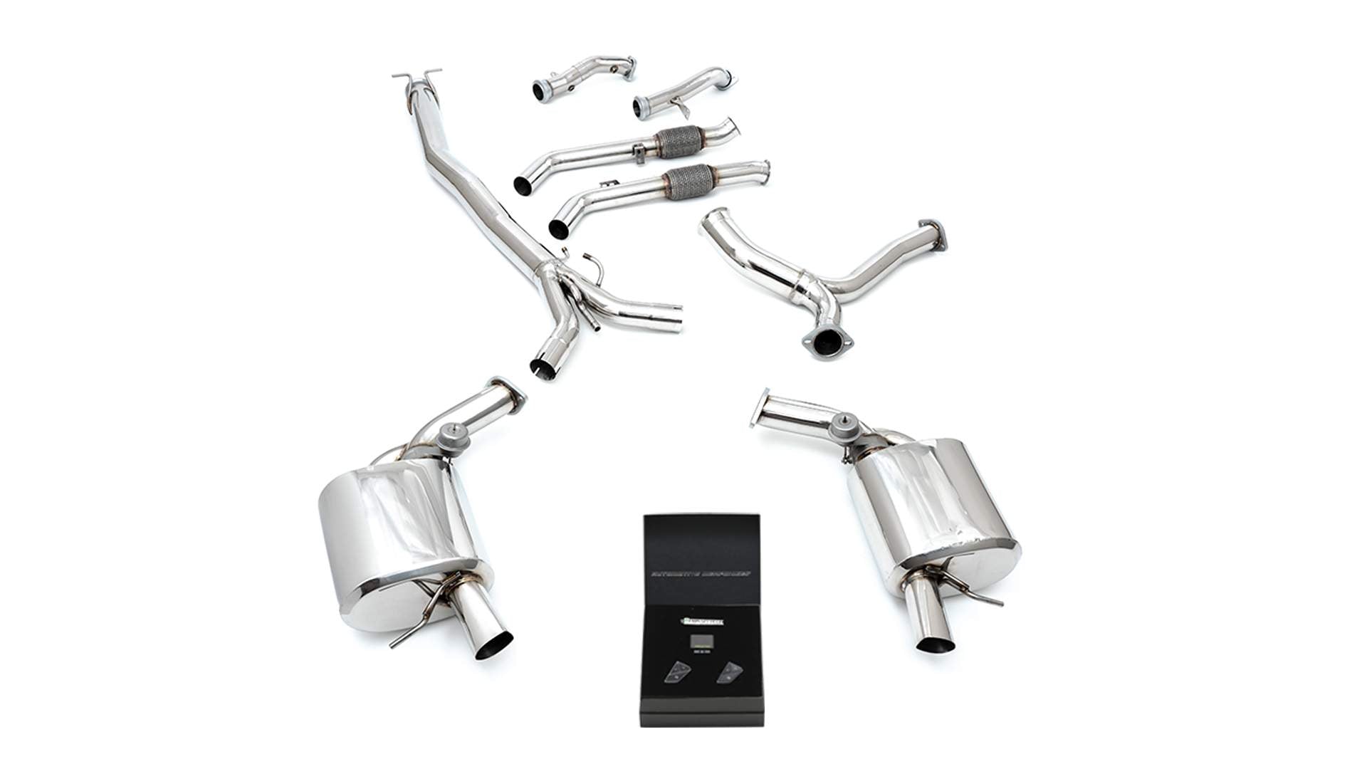 Armytrix exhaust system for Mercedes-AMG W205 C43/C400/C450 OPF (2019-present) valvetronic exhaust system