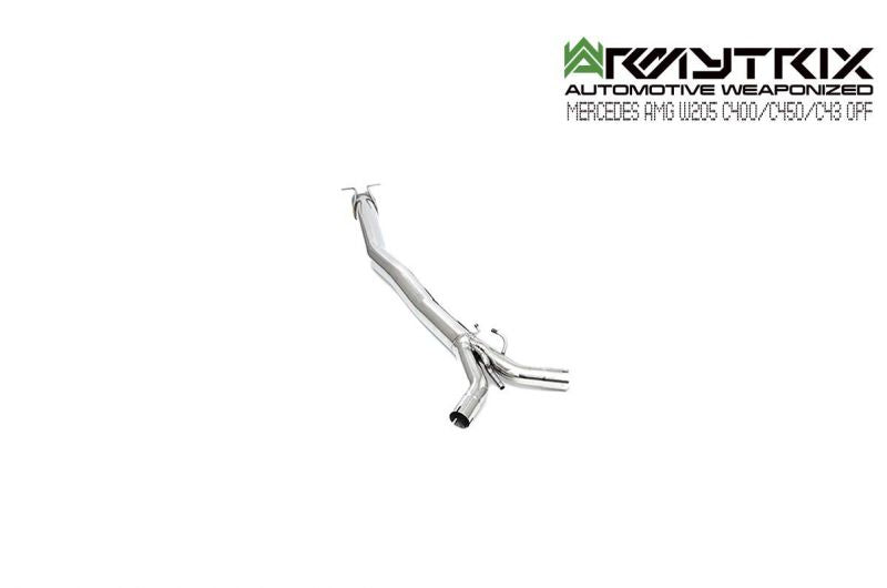 Armytrix exhaust system for Mercedes-AMG W205 C43/C400/C450 OPF (2019-present) valvetronic exhaust system