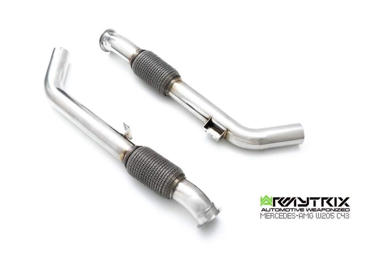 Armytrix exhaust system for Mercedes-AMG W205 C43 (For Models Equipped with AMG Exhaust) (2015-present) valvetronic exhaust system