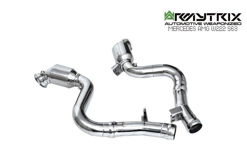 Výfukový systém Armytrix pro Mercedes-AMG W222 S63 (2017-2020) valvetronic exhaust system