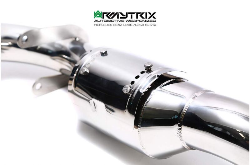 Armytrix exhaust systems for Mercedes Benz W176 A180 A200 A250 (2012-2015) valvetronic exhaust system