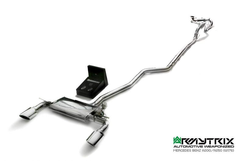 Výfukové systémy Armytrix pro Mercedes Benz W176 A180 A200 A250 (2012-2015) valvetronic exhaust system