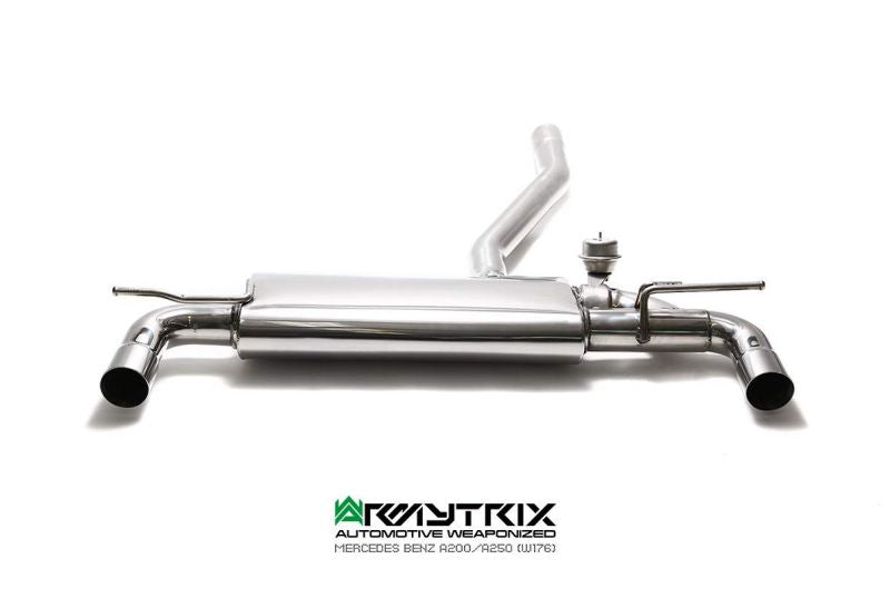 Armytrix exhaust systems for Mercedes Benz W176 A180 A200 A250 (2012-2015) valvetronic exhaust system