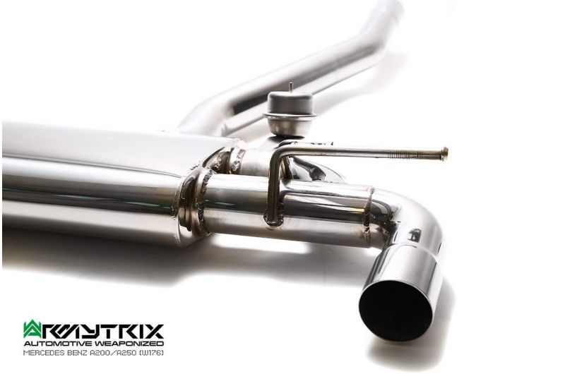 Výfukové systémy Armytrix pro Mercedes Benz W176 A180 A200 A250 (2012-2015) valvetronic exhaust system