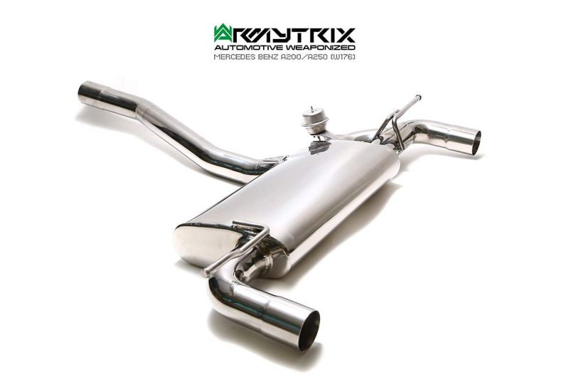 Armytrix exhaust systems for Mercedes Benz W176 A180 A200 A250 (2012-2015) valvetronic exhaust system