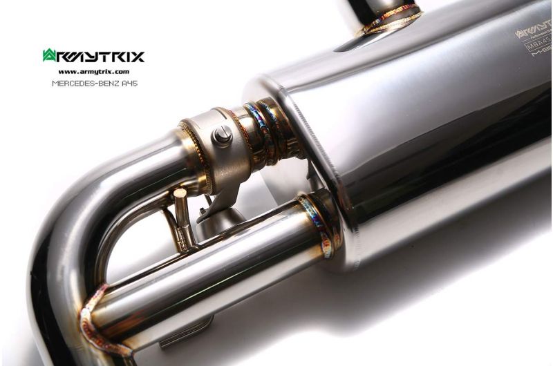 Výfukové systémy Armytrix pro Mercedes-AMG W176 A45 (2013-2019) valvetronic exhaust system