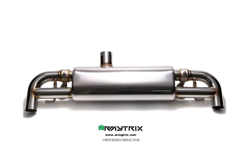 Armytrix exhaust systems for Mercedes-AMG W176 A45 (2013-2019) valvetronic exhaust system