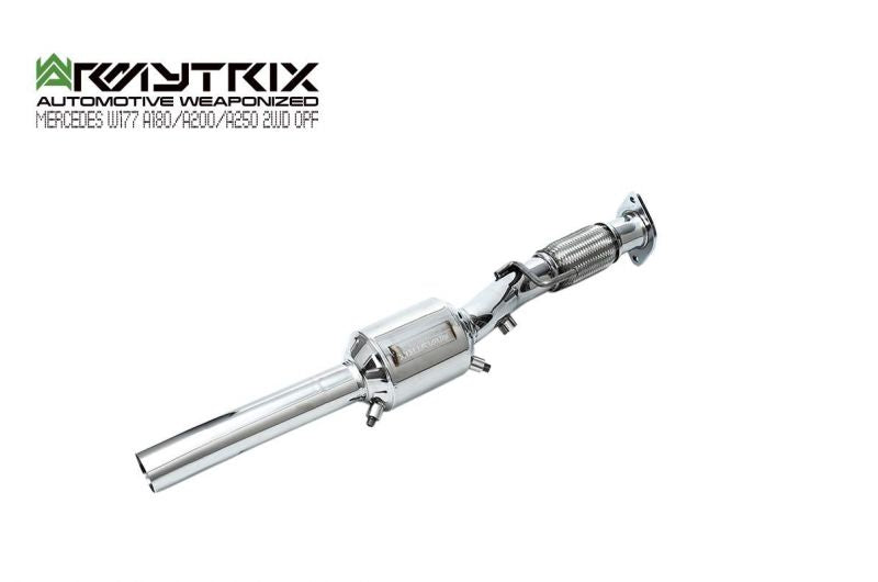 Armytrix exhaust systems for Mercedes Benz W177 A180/A200/A250 2WD OPF (2019-present) valvetronic exhaust system