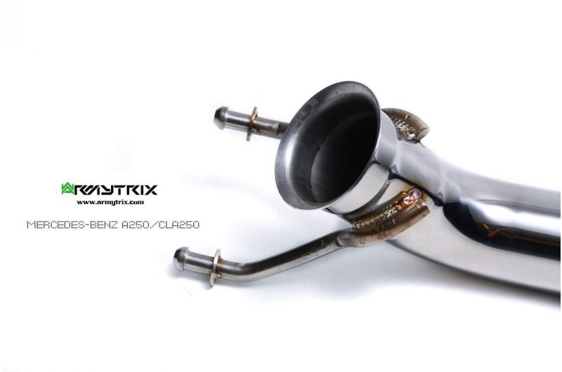 Armytrix exhaust systems for Mercedes Benz C117 CLA180/CLA200 (2013-2015) valvetronic exhaust system