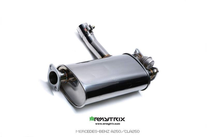 Armytrix exhaust systems for Mercedes Benz C117 CLA180/CLA200 (2013-2015) valvetronic exhaust system