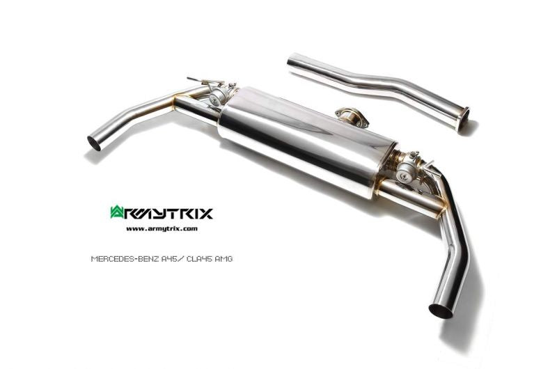 Výfukové systémy Armytrix pro Mercedes-AMG X117 CLA45 Shooting Brake (2013-2019) valvetronic exhaust system