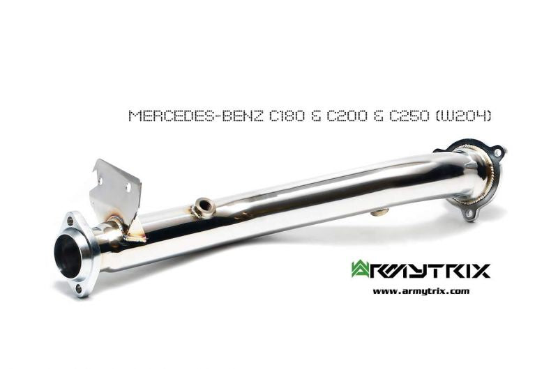 Výfukové systémy Armytrix pro Mercedes Benz W204 C180/C200/C250 1.8 Turbo (2011-2014) valvetronic exhaust system