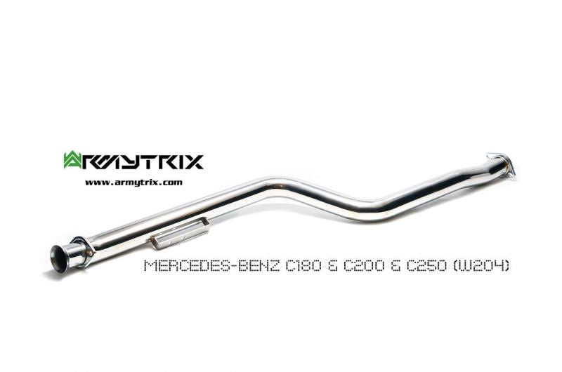 Armytrix exhaust systems for Mercedes Benz W204 C180/C200/C250 1.8 Turbo (2011-2014) valvetronic exhaust system