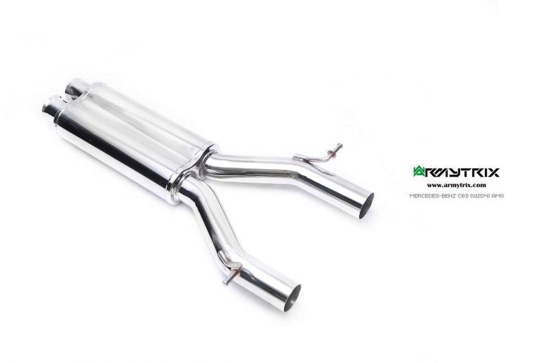 Armytrix exhaust systems for Mercedes-AMG W204 C63 (2008-2014) valvetronic exhaust system