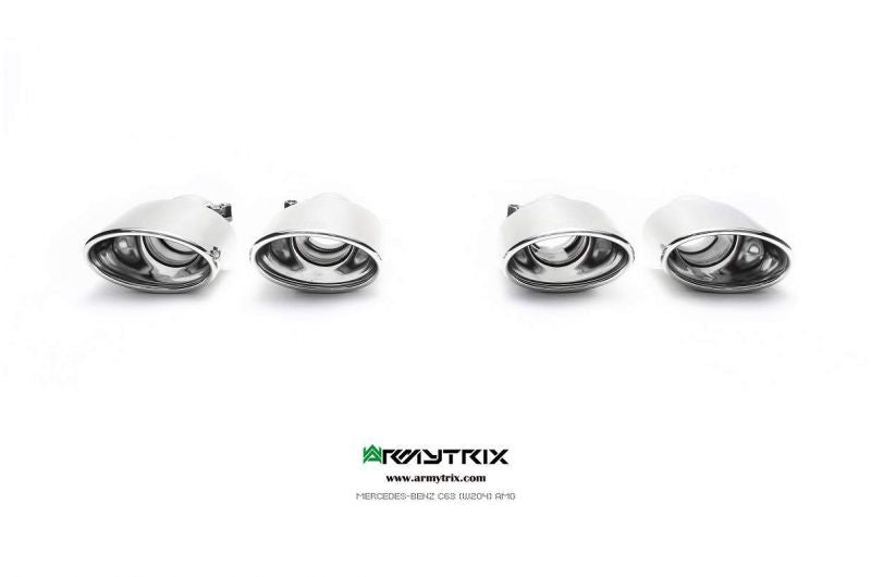 Armytrix exhaust systems for Mercedes-AMG W204 C63 (2008-2014) valvetronic exhaust system