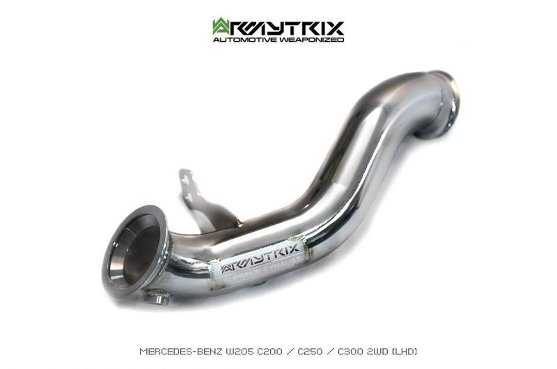 Armytrix exhaust system for Mercedes Benz W205 C200/C300 Facelift (2019-2021) valvetronic exhaust system