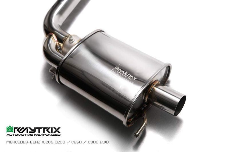 Výfukové systémy Armytrix pro Mercedes Benz W205 C200/C250/C300 (2014-2018) valvetronic exhaust system