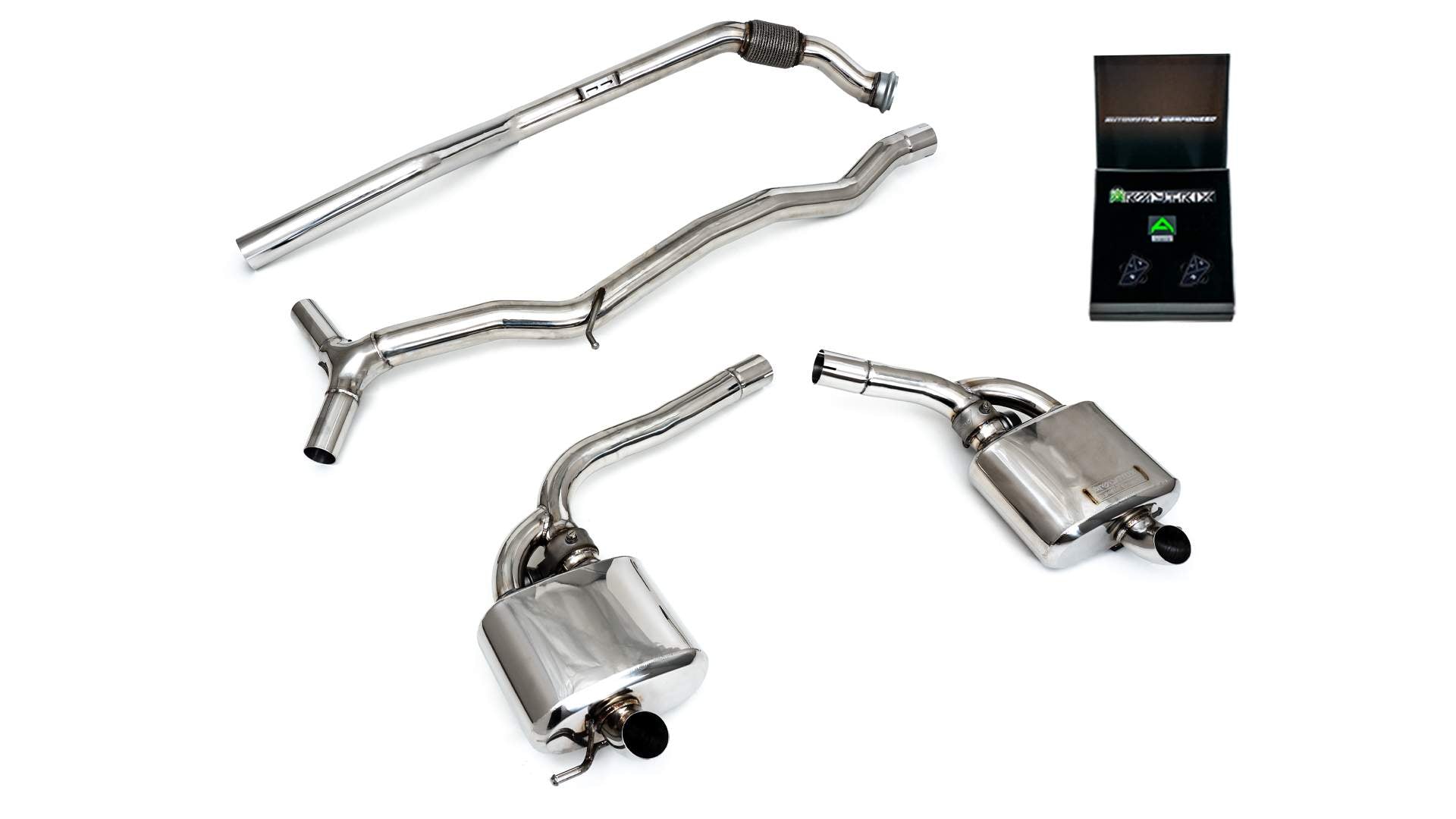 Armytrix exhaust system for Mercedes-Benz W206 C300 OPF (2021-Present) valvetronic exhaust system 