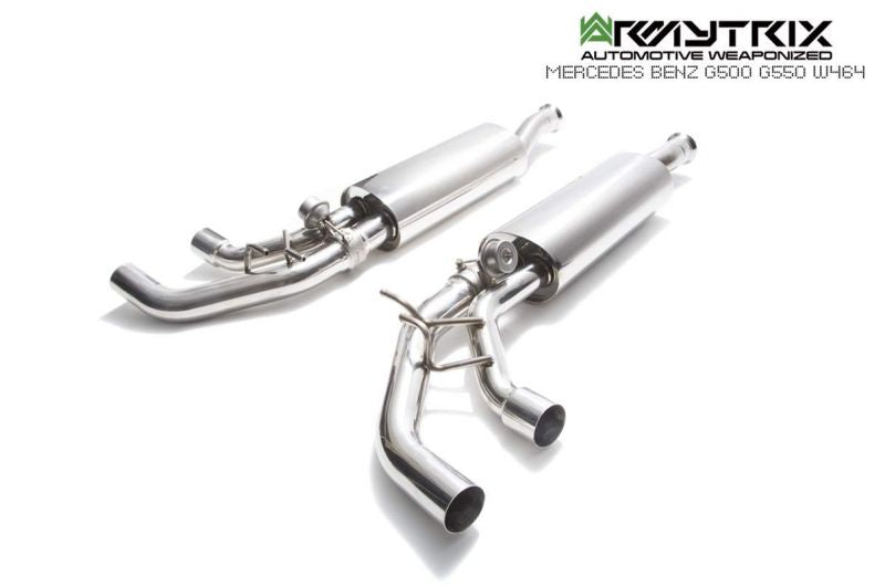 Armytrix exhaust system for Mercedes Benz W463A G500 (2018-present) valvetronic exhaust system