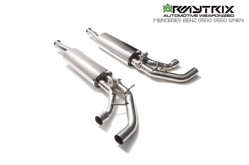 Armytrix exhaust system for Mercedes Benz W463A G500 (2018-present) valvetronic exhaust system