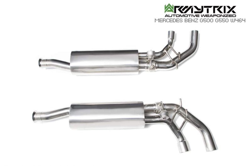 Armytrix exhaust system for Mercedes Benz W463A G500 (2018-present) valvetronic exhaust system