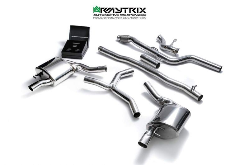 Armytrix exhaust system for Mercedes Benz W213 E200/E250/E300 (2016-present) valvetronic exhaust system