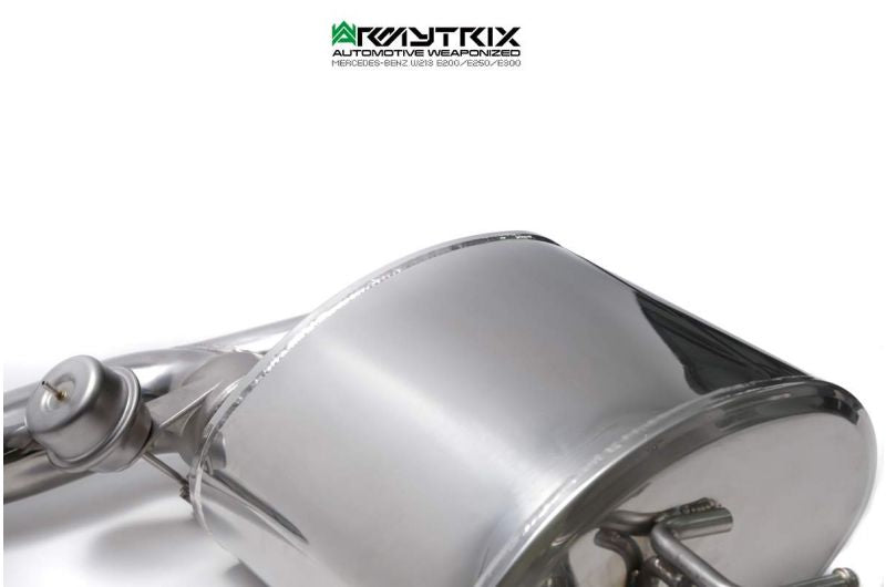 Výfukový systém Armytrix pro Mercedes Benz W213 E200/E250/E300 (2016-present) valvetronic exhaust system