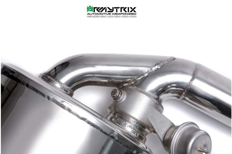 Armytrix exhaust system for Mercedes Benz W213 E200/E250/E300 (2016-present) valvetronic exhaust system