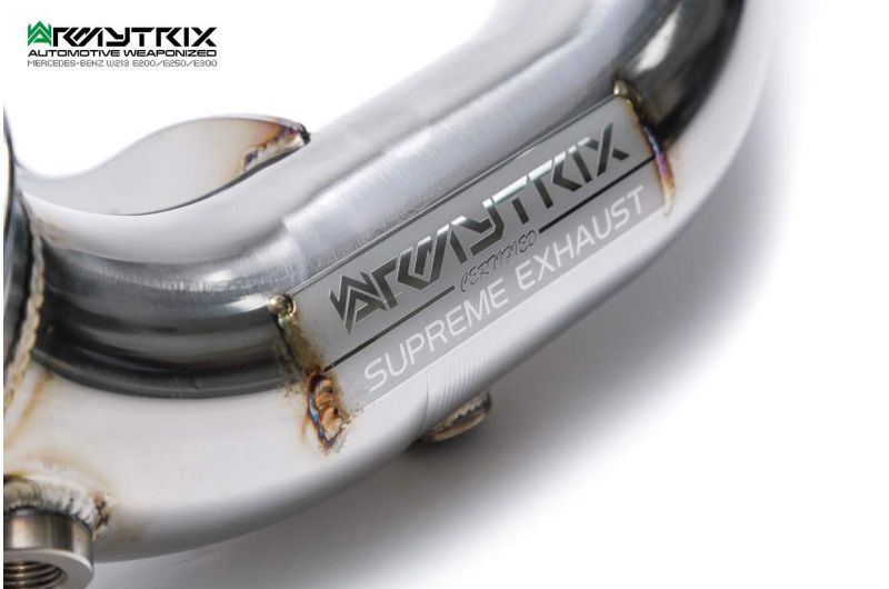 Armytrix exhaust system for Mercedes Benz W213 E200/E250/E300 (2016-present) valvetronic exhaust system