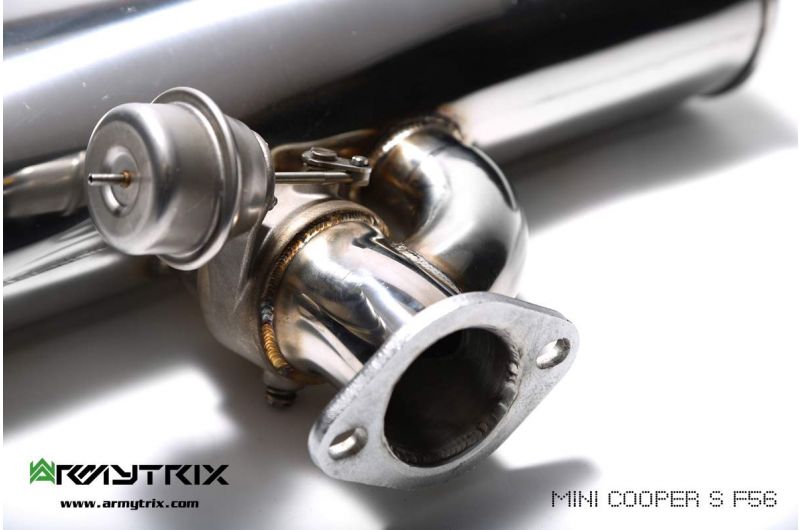 Výfukový systém Armytrix pro MINI Cooper S F56 F57 (2014-2018) valvetronic exhaust system