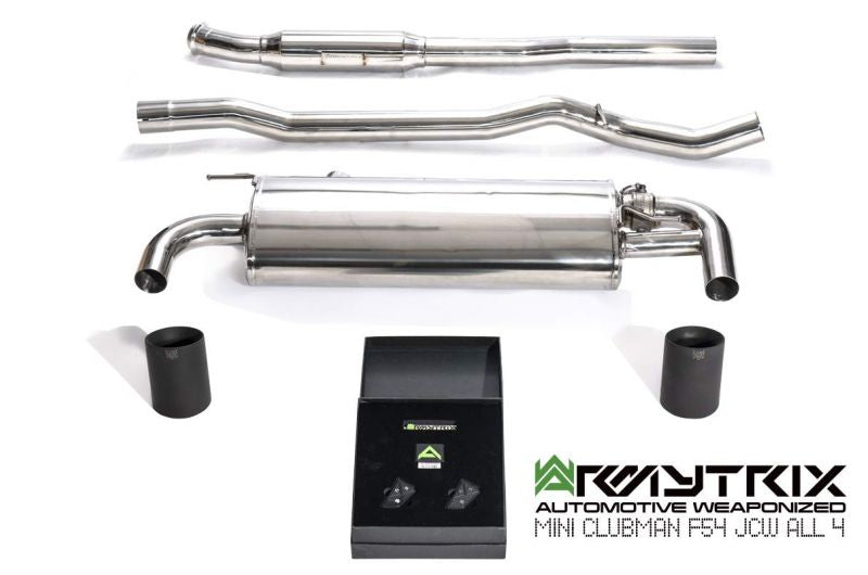 Armytrix exhaust system for Mini Clubman F54 JCW ALL 4 (2019-Present) valvetronic exhaust system