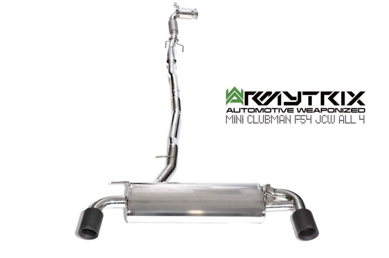 Armytrix exhaust system for Mini Clubman F54 JCW ALL 4 (2019-Present) valvetronic exhaust system