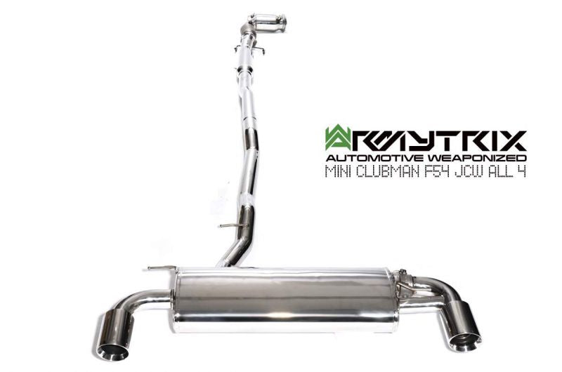 Armytrix exhaust system for Mini Clubman F54 JCW ALL 4 (2019-Present) valvetronic exhaust system