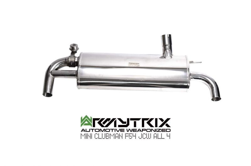 Armytrix exhaust system for Mini Clubman F54 JCW ALL 4 (2019-Present) valvetronic exhaust system