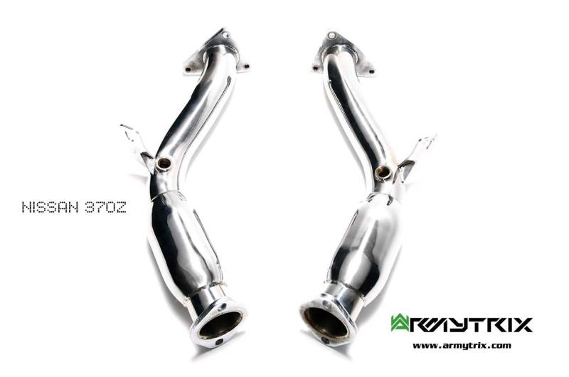 Armytrix exhaust system for Nissan 370Z 3.7 V6 (2009-2020) valvetronic exhaust system