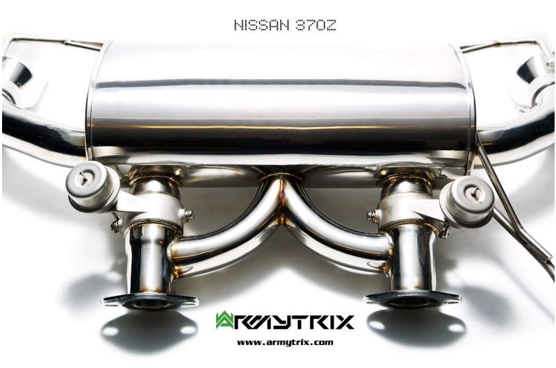 Výfukový systém Armytrix pro Nissan 370Z 3.7 V6 (2009-2020) valvetronic exhaust system