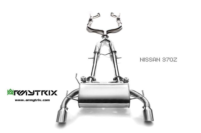 Výfukový systém Armytrix pro Nissan 370Z 3.7 V6 (2009-2020) valvetronic exhaust system