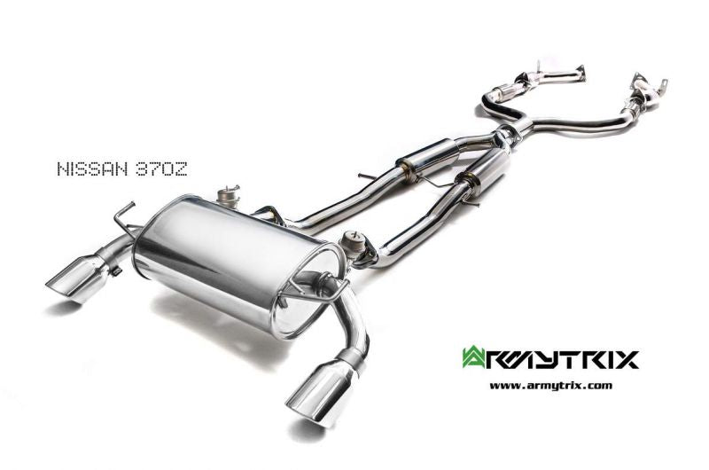 Výfukový systém Armytrix pro Nissan 370Z 3.7 V6 (2009-2020) valvetronic exhaust system