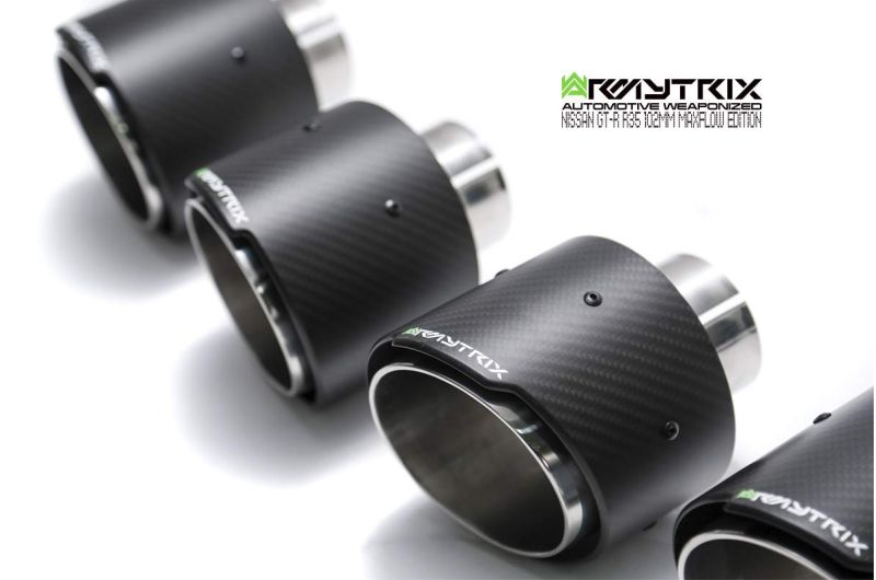 Armytrix exhaust system for Nissan GT-R R35 3.8 Twin-Turbo V6 (2007-Present) Maxflow Edition valvetronic exhaust system