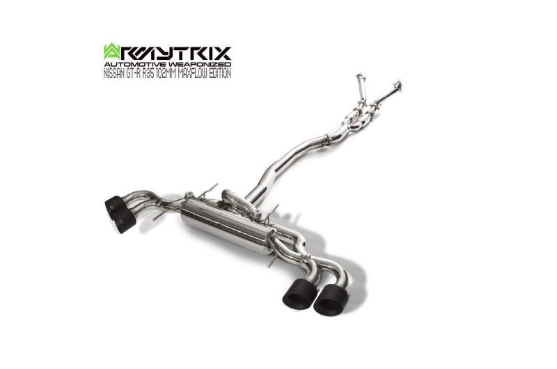 Armytrix exhaust system for Nissan GT-R R35 3.8 Twin-Turbo V6 (2007-Present) Maxflow Edition valvetronic exhaust system