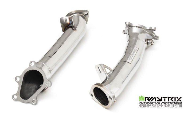 Armytrix exhaust system for Nissan GT-R R35 3.8 Twin-Turbo V6 (2007-Present) Maxflow Edition valvetronic exhaust system