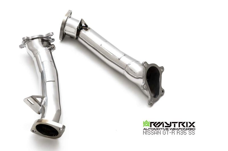 Armytrix exhaust system for Nissan GT-R R35 3.8 Twin-Turbo V6 (2007-Present) valvetronic exhaust system