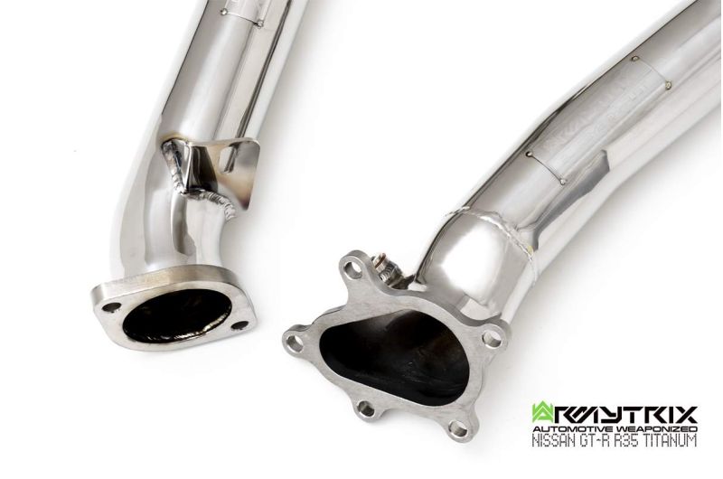 Armytrix exhaust system for Nissan GT-R R35 3.8 Twin-Turbo V6 (2017-Present) valvetronic exhaust system