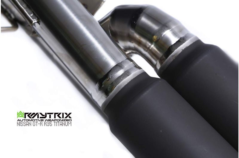 Armytrix exhaust system for Nissan GT-R R35 3.8 Twin-Turbo V6 (2017-Present) valvetronic exhaust system