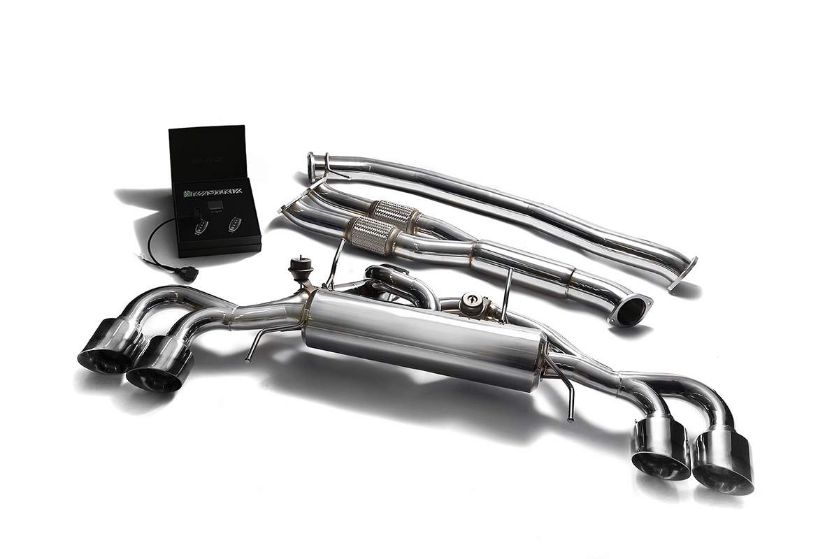 Armytrix exhaust system for Nissan GT-R R35 3.8 Twin-Turbo V6 (2017-Present) valvetronic exhaust system