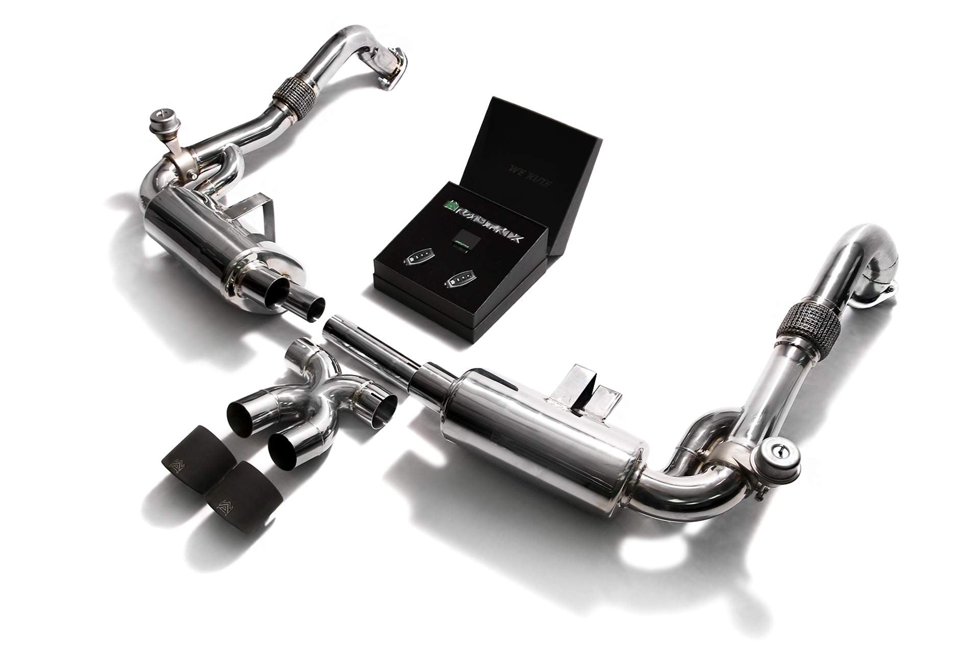 Armytrix exhaust system for Porsche 718 Boxster (2016-present) valvetronic exhaust system