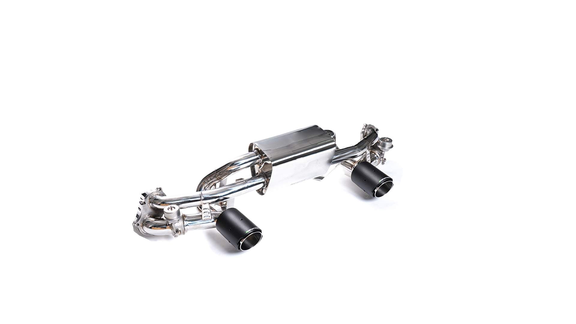 Armytrix exhaust system for Porsche 718 Boxster Spyder (2019-present) valvetronic exhaust system