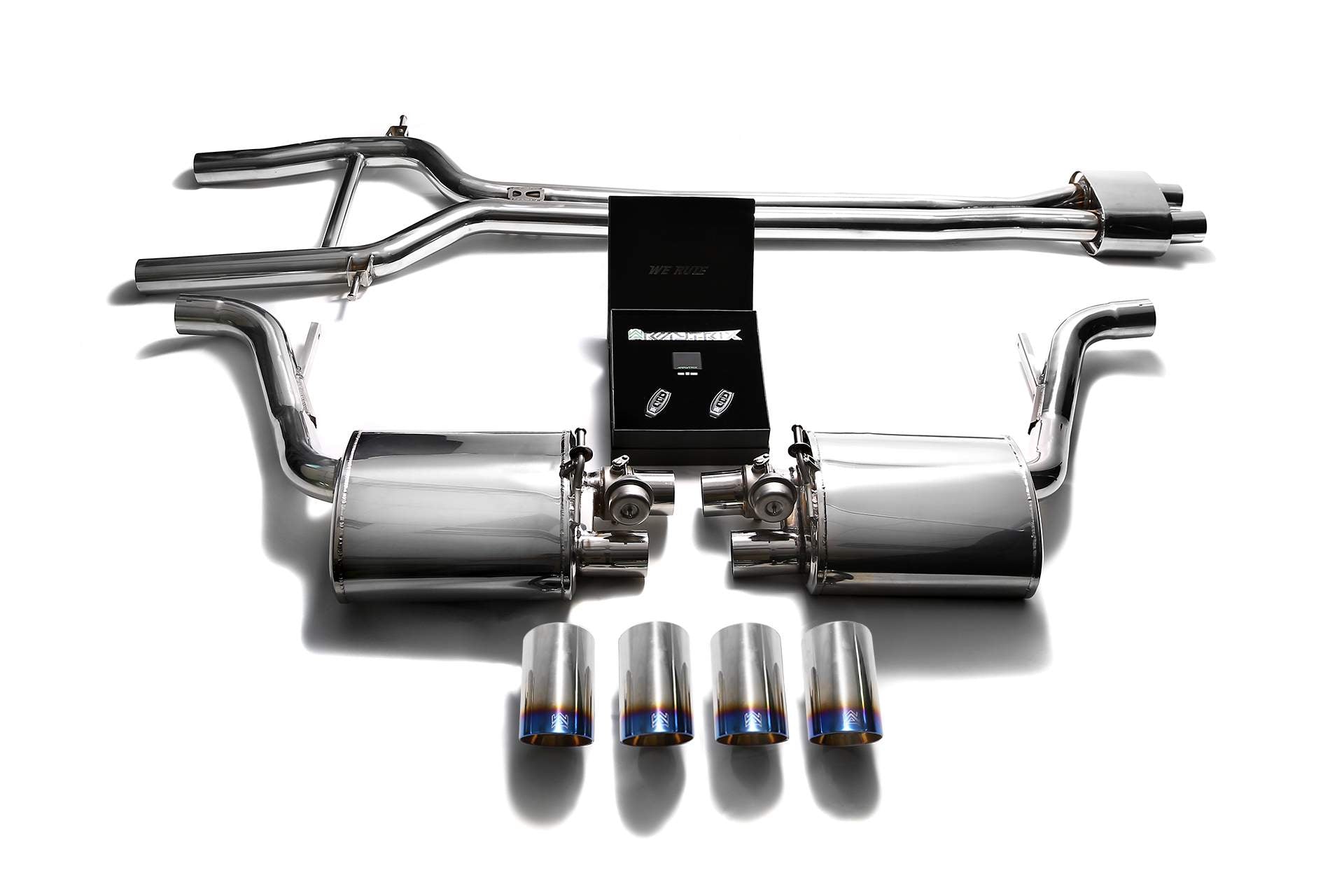 Výfukový systém Armytrix pro Porsche 970 Panamera 4/S/4S/GTS (2009-2013) valvetronic exhaust system