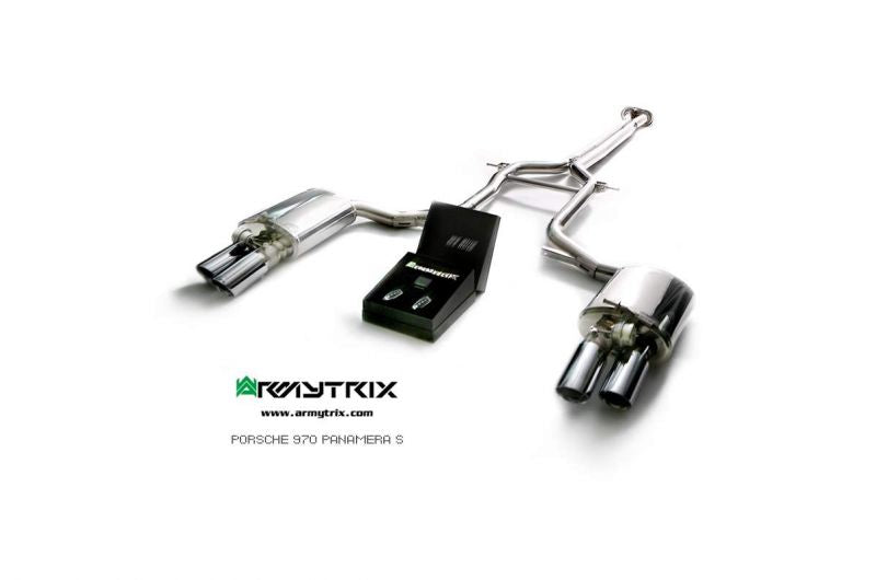 Armytrix exhaust system for Porsche 970 Panamera 4/S/4S/GTS (2009-2013) valvetronic exhaust system